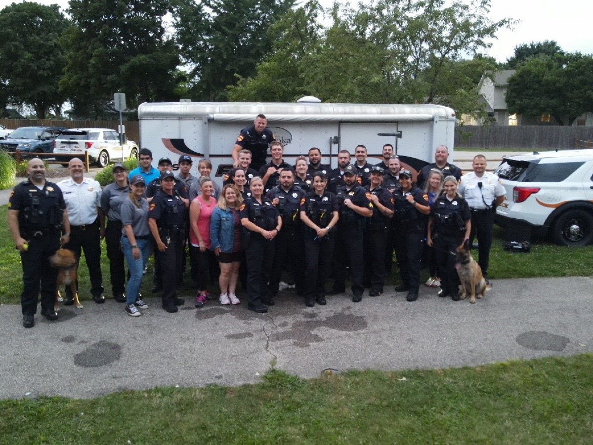 Minooka Police Department personnel